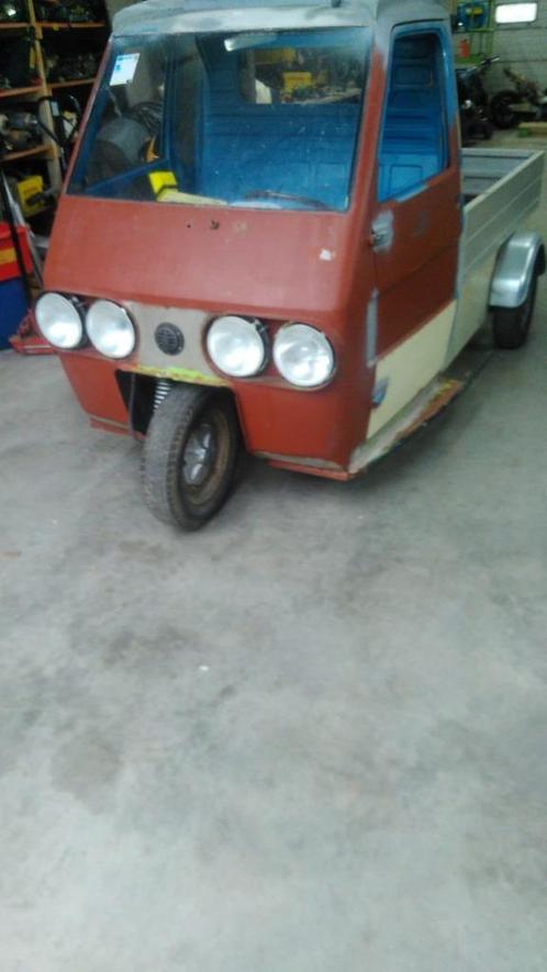 Tuktuk project met kenteken en 100 pk yamaha blok achter in