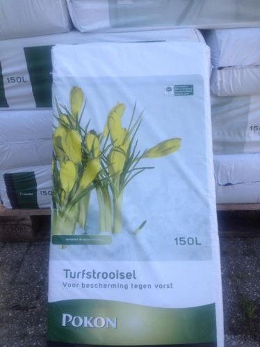 Turfstrooisel pokon grondverbetering prespak 150liter 