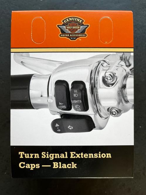 Turn Signal Extension Caps - Black