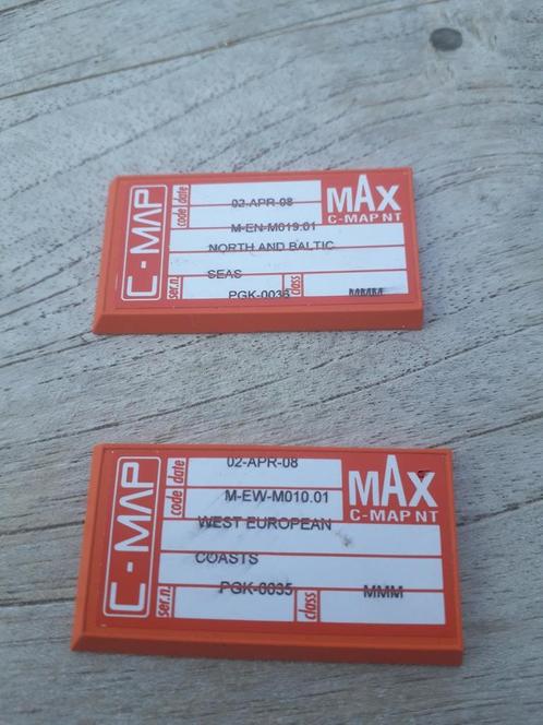 Twee c-map max kaartjes