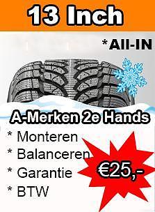 Tweedehands auto banden vanaf  25 met garantie