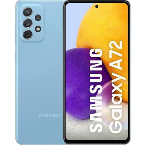 Tweedehands Samsung Galaxy A72 128 GB Awesome Blue met