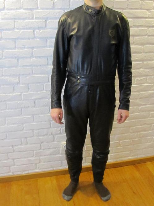 Tweedelig lederen motorpak
