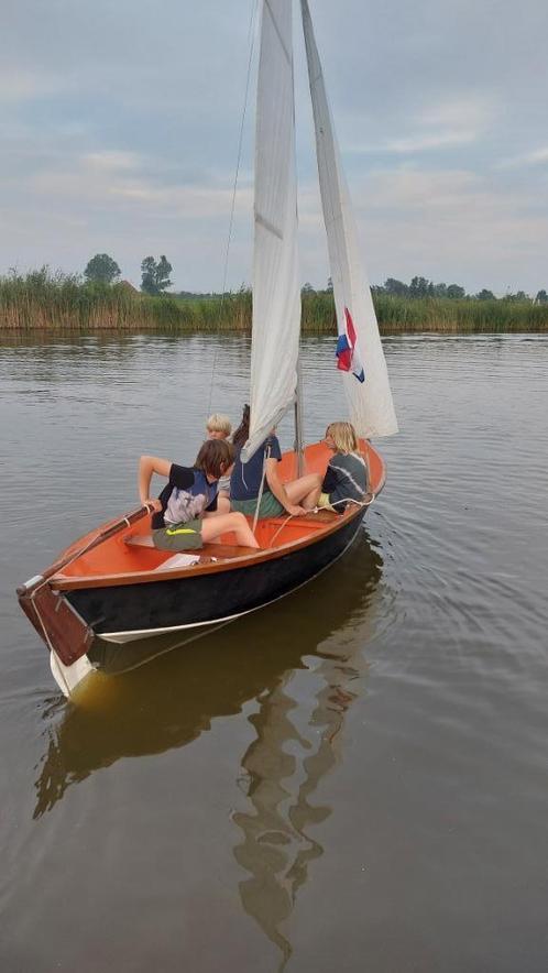 Twin Dory zeilboot van Cobelens, goed maar  schilderen