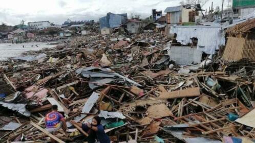 Tyfoon Rai (Odette), help Bohol in de Filipijnen