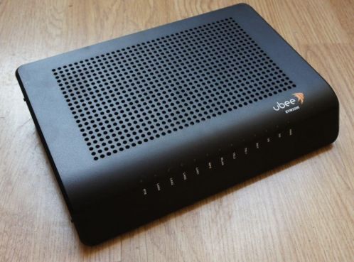 Ubee wifi router  switch (ziggo) EVW320B modem