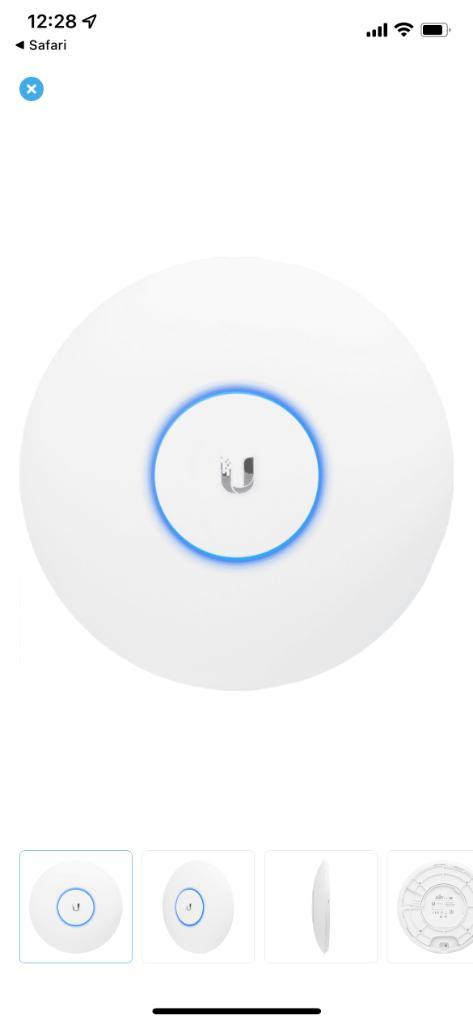 Ubiquiti UniFi AP-AC-PRO access point.