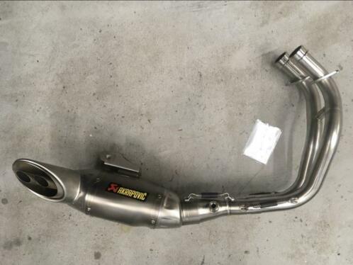 Uitlaat Akrapovic Yamaha MT 07 MT07 tracer