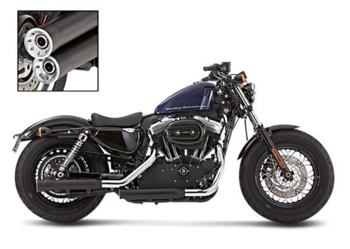 Uitlaat Demper Falcon voor Harley Davidson Sportster Seve...