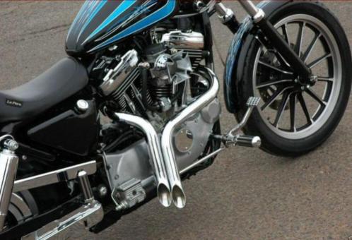 Uitlaat Harley Davidson Drag Pipes Evo Roestvaststaal