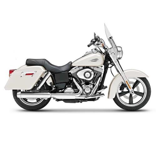 Uitlaat Miller Custombike voor Harley Davidson Dyna Switc...