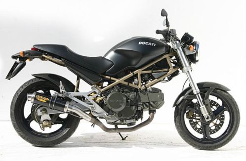Uitlaat Mivv GP 2 Ducati Monster 600 99-01 Carbon
