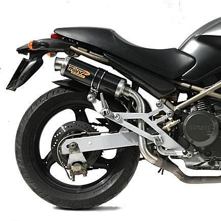 Uitlaat Mivv GP 2 Ducati Monster 600 99-01 Carbon