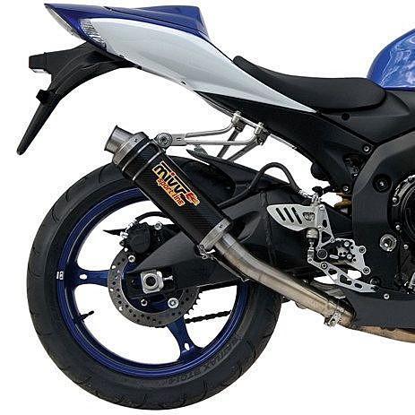 Uitlaat Mivv GP Suzuki GSX-R 600750 06-07 carbon (Hoge p...