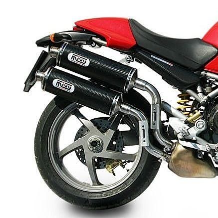 Uitlaat Mivv Oval 2 Ducati Monster S2R 800 1000 05-08 S...