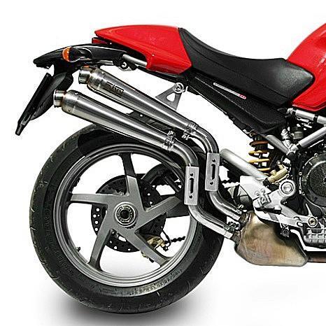 Uitlaat mivv sport x-cone 2 ducati monster s4r 03-08 edel...