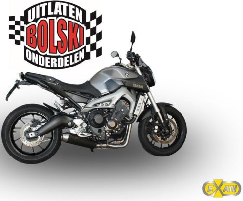 Uitlaat uitlaten  bochten compleet Yamaha MT-09 MT09 MT 09