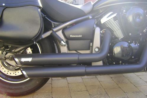 Uitlaat Vince amp Hines Kawasaki vn 900 custom bj 2011