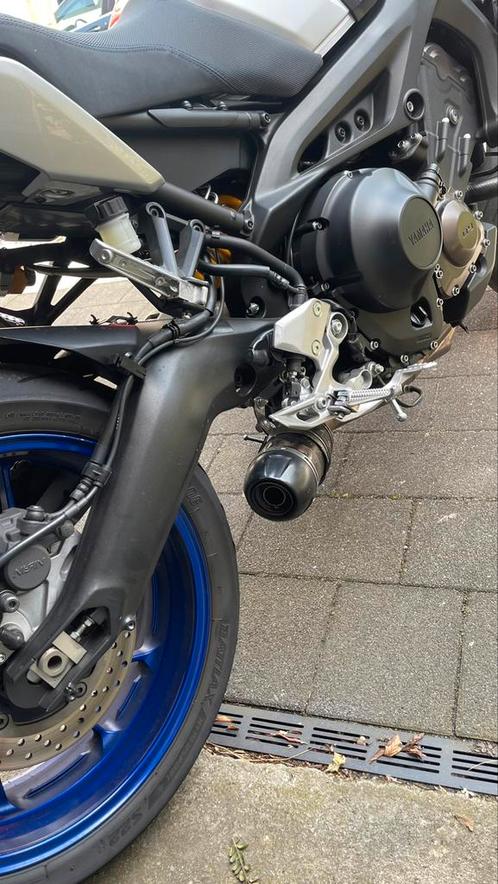 Uitlaat Yamaha mt09