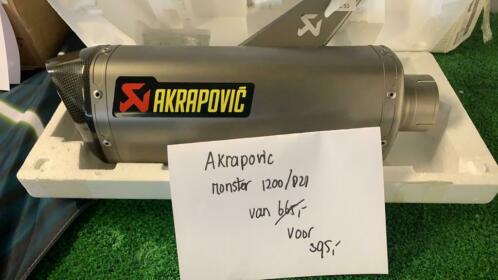 Uitlaten Akrapovic