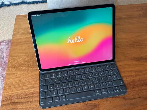 Uitstekende iPad pro 11 inch wifi, 2018, 256GB, keyboard