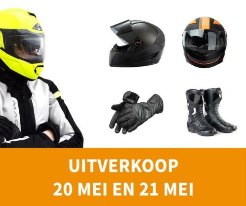 Uitverkoop motorkleding, helmen amp accessoires Groningen