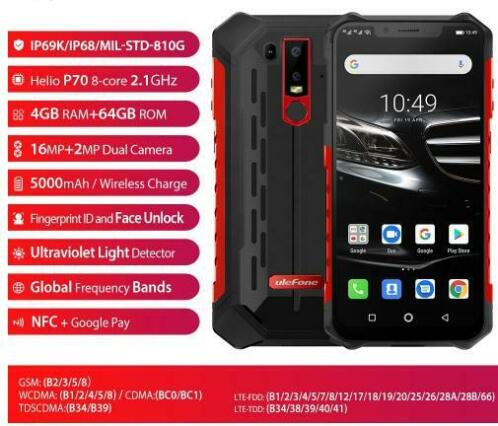  ULEFONE  Armor 6E   254,95 ALL IN  HOWSEA