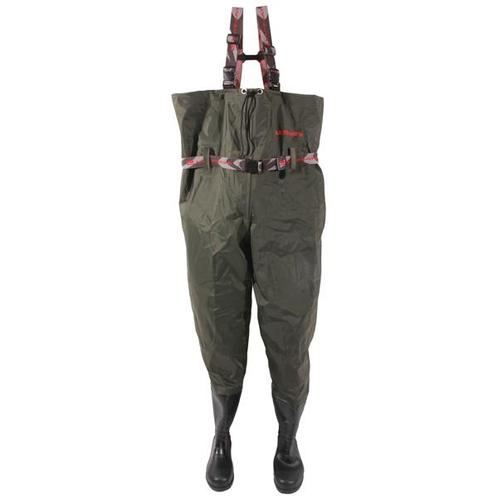 Ultimate nylon chest wader green size 44