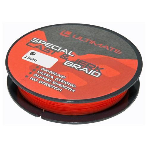 Ultimate Special Cast amp Jerk Braid Fluo Red 0,23mm 16kg 150m