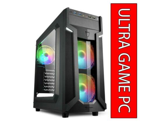 ULTRA GAME PC  Ryzen 5 2600  8GB  SSD  GTX 1660 6GB W10