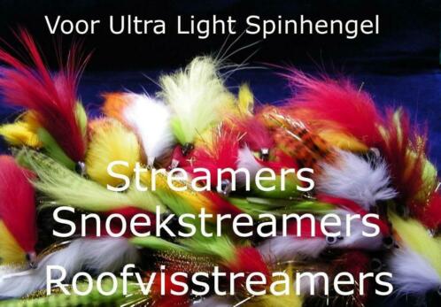 Ultra Light Baars - Snoekstreamertjes voor spinhengel