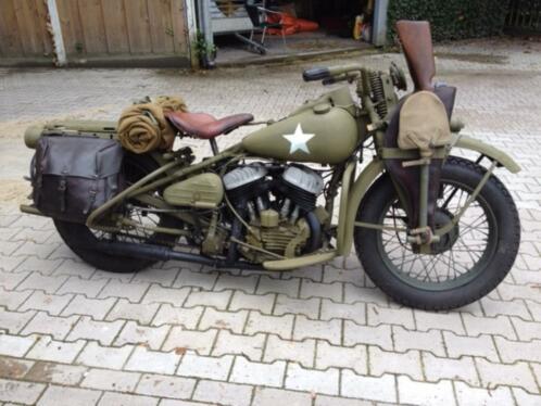 Uniek complete en originele Harley Davidson WLA