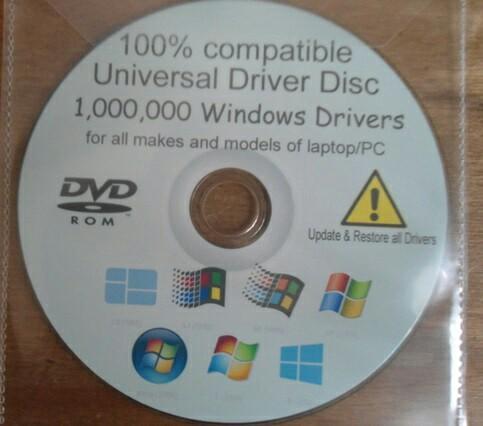 Uniek driver software disc