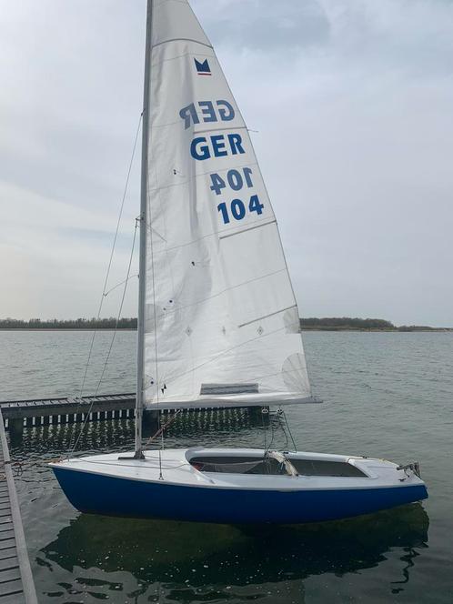 Uniek Monarch eenmans kieljol met trailer