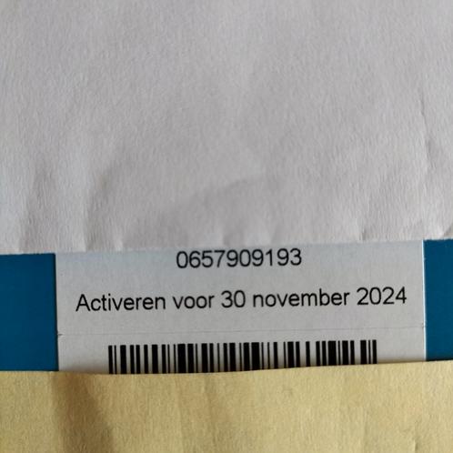 Uniek nummer gratis verzending