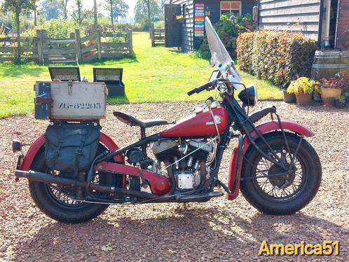 Unieke 1942 Indian Chief Essential use Bonneville. 1st lak