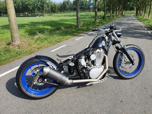 Unieke custom chopper op basis van LS650 Savage