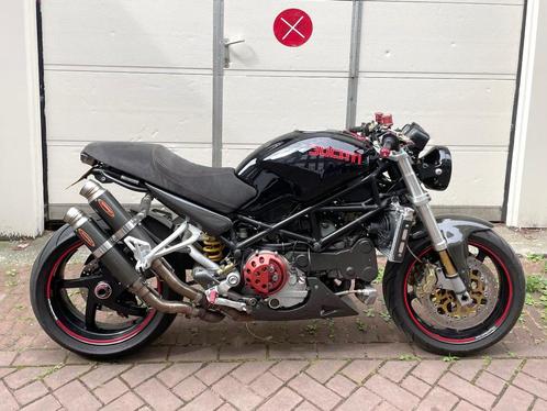 Unieke Ducati Monster s4r carbon