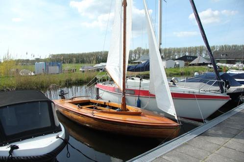 Unieke-  en uitstekend onderhouden BM open houten zeilboot