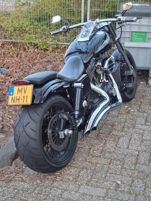 Unieke Harley davidson wide glide  Koopje Moet weg