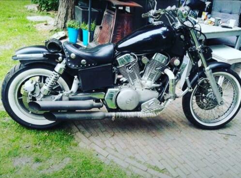 Unieke Kawasaki VN 1500 te koop. Chopper  bobber