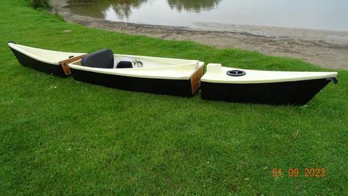 Unieke lichte 3-delige, nestbare kano