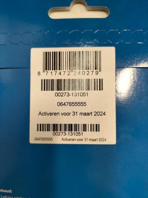 UNIEKE NUMMER LEBARA PREPAID 0647655555