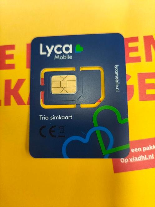 Unieke Nummer Lyca Prepaid Simkaart vaste prijs 0685842525