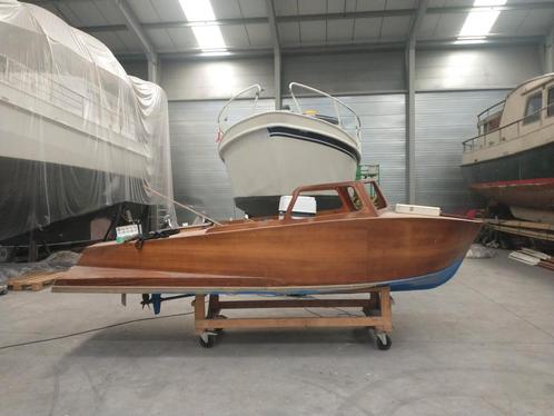 Unieke one off houten speedboot