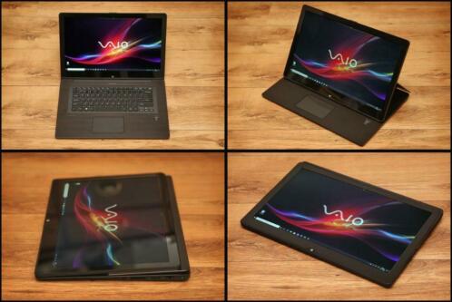 Unieke Sony VAIO Flip15 laptoptablet (i7-3GHzSSD8GBHD)