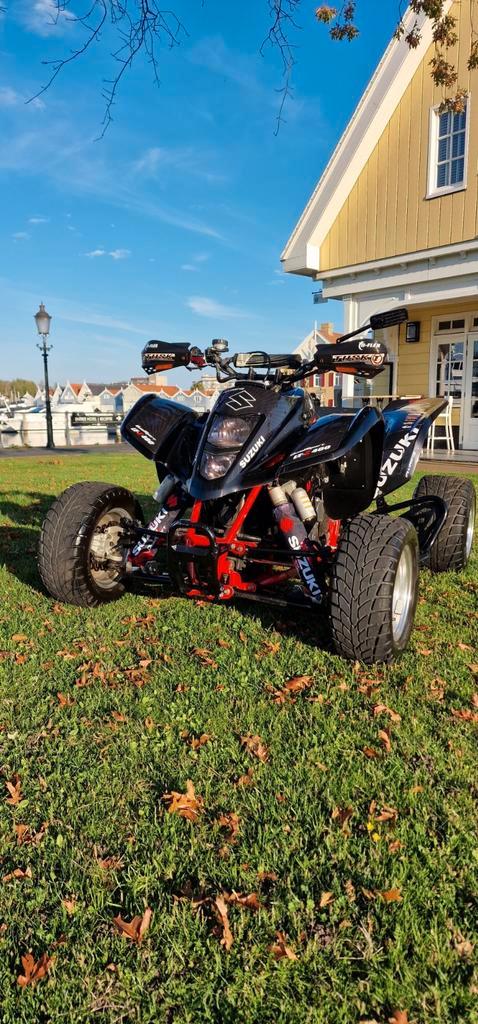 Unieke suzuki ltz 400 ak47 editie quad rijbewijs B no raptor