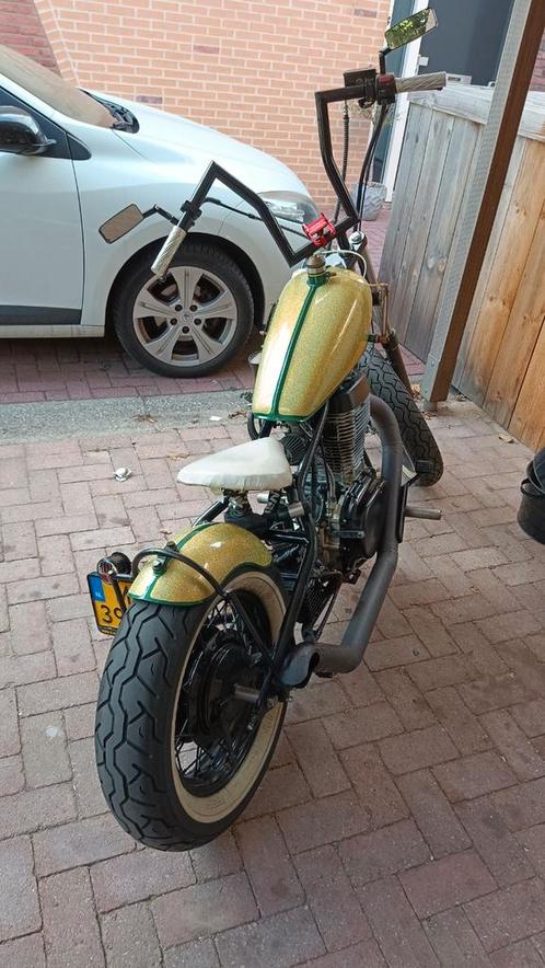 Unieke Suzuki Savage Hard Tail LS650 Bobber Shopper Custom