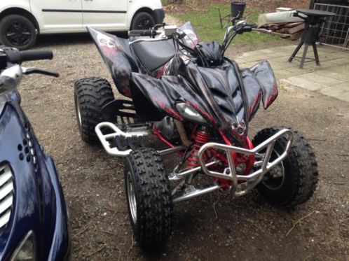 unieke yamaha raptor 350R NL kenteken