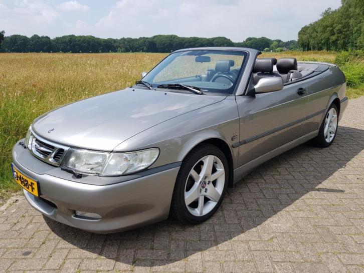 Unieke Youngtimer Saab 9-3 Cabriolet Slechts 79893 km039s